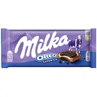 Continente Tablete de chocolate com oreo sandwich promoção