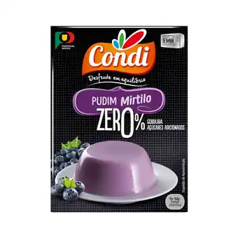 Continente Pudim zero% de mirtilo promoção