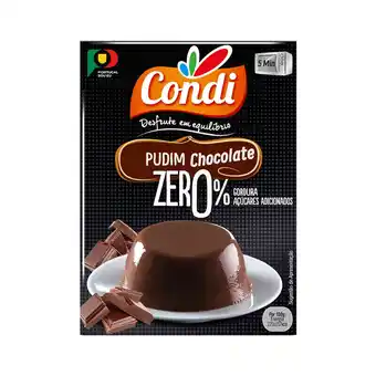 Continente Pudim zero% de chocolate promoção