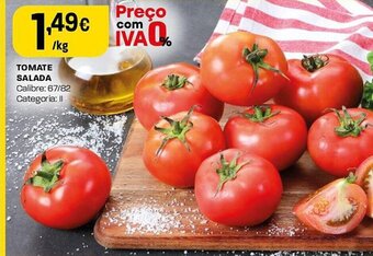 Intermarché TOMATE SALADA Calibre: 67/82 Categoria: II promoção
