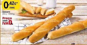 Intermarché BAGUETE 250 g promoção