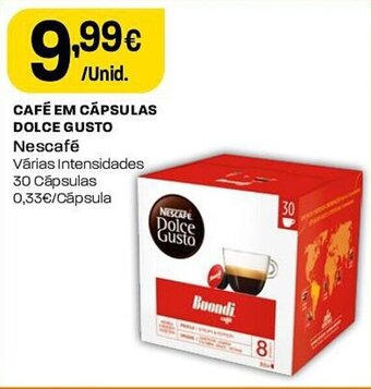 CAFÉ EM CÁPSULAS DOLCE GUSTO Nescafé