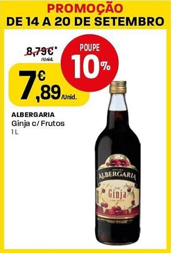 Intermarché ALBERGARIA Ginja c/ Frutos 1L promoção