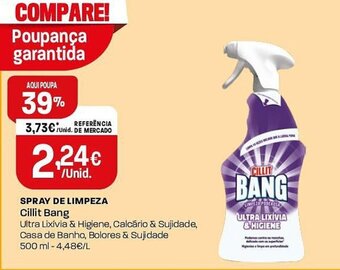 Intermarché SPRAY DE LIMPEZA Cillit Bang 500ml promoção