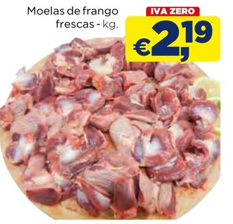 Moelas de frango frescas - kg.