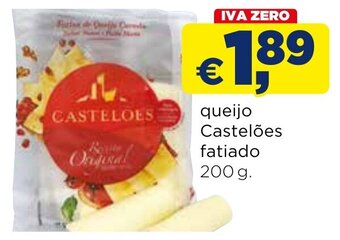 Bolama queijo Castelões fatiado 200g promoção