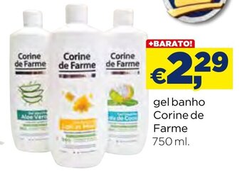 gel banho Corine de Farme 750ml