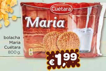 Bolama bolacha Maria Cuétara 800g promoção