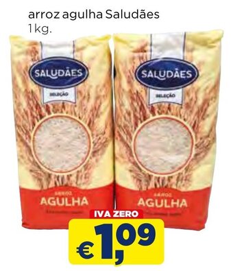 Bolama arroz agulha Saludães 1kg. promoção
