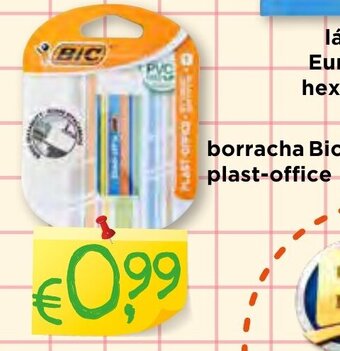 Bolama borracha Bic plast-office promoção