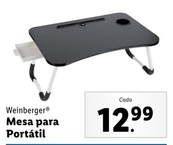 Lidl Weinberger Mesa para Portátil promoção