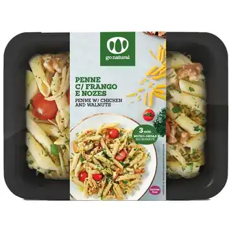 Continente Penne de frango e nozes promoção