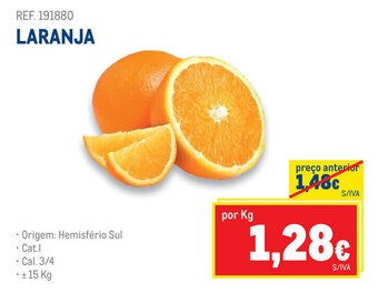 Makro LARANJA promoção