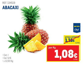 Makro ABACAXI promoção