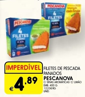 Meu Super FILETES DE PESCADA PESCANOVA 400G promoção