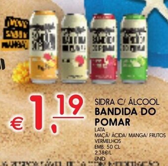 Meu Super SIDRA C/ ALCOOL BANDIDA DO POMAR promoção