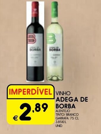 Meu Super VINHO ADEGA DE BORBA promoção