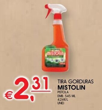 Meu Super TIRA GORDURAS MISTOLIN 545ML promoção