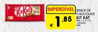 Meu Super SNACK DE CHOCOLATE KIT KAT promoção