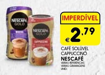 Meu Super CAFÉ SOLÚVEL CAPPUCCINO NESCAFÉ promoção