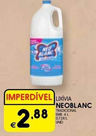 Meu Super LIXIVIA NEOBLANC 4l promoção