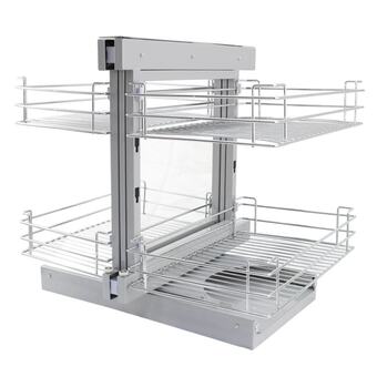 Brico Depôt Cestas de aço inoxidável 90-100cm, mão direita promoção