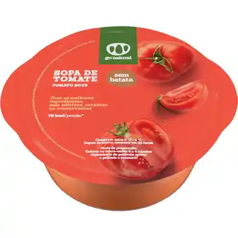 Continente Sopa de tomate promoção