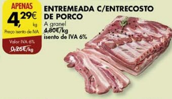 Pingo Doce ENTREMEADA C/ENTRECOSTO DE PORCO promoção