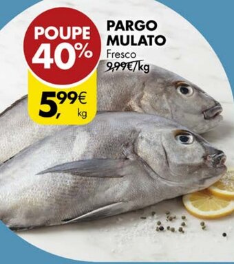 Pingo Doce PARGO MULATO Fresco promoção