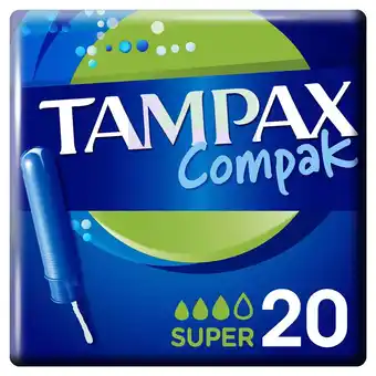 Continente Tampão com aplicador compak super promoção