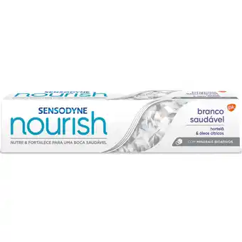 Continente Pasta de dentes nourish branco saudável promoção