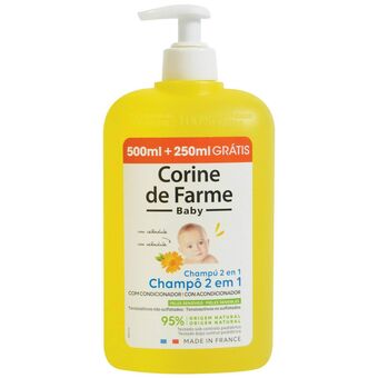 Continente Champô 2 em 1 peles sensíveis para bebé promoção