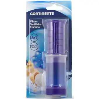 Continente Discos sanitários dispensador + recarga marinho promoção
