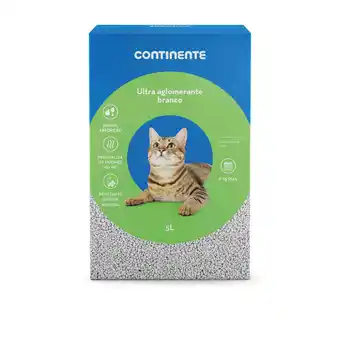 Continente Areia aglomerante bentonite branca promoção