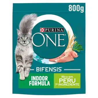 Continente Ração para gato adulto indoor peru promoção