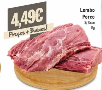 Belita Lombo Porco S/ Osso Kg promoção