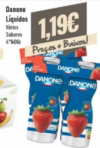 Belita Danone Líquidos promoção