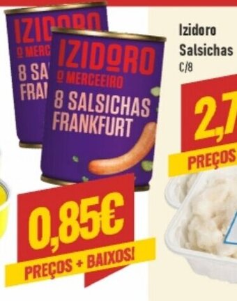 Izidoro Salsichas C/8