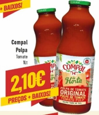 Belita Compal Polpa Tomate 1Lt promoção