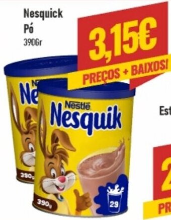 Belita Nesquick Pó 390gr promoção