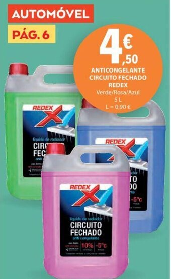 E.Leclerc ANTICONGELANTE CIRCUITO FECHADO REDEX promoção