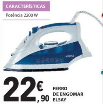 E.Leclerc FERRO DE ENGOMAR ELSAY promoção