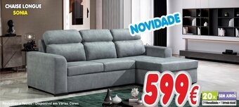BragaJAV CHAISE LONGUE SONIA promoção