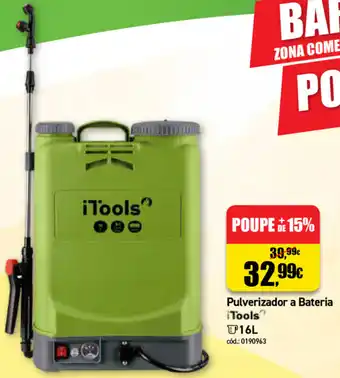 Agriloja Pulverizador a Bateria iT'ools 16L promoção