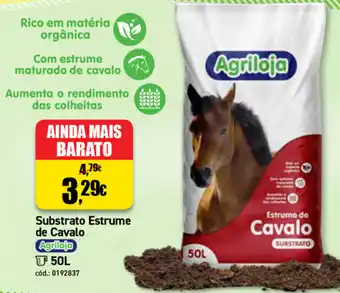 Substrato Estrume de Cavalo 50L