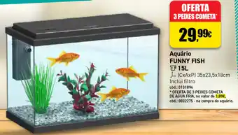 Aquário Funny Fish 15L