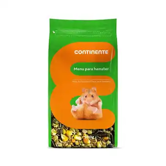 Continente Comida para hamster menu promoção