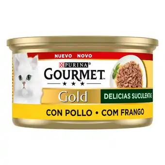 Continente Comida húmida para gato adulto delícias suculentas frango promoção