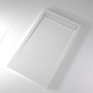 Brico Depôt Plato de ducha pizarra clever blanco 80x110 cm promoção