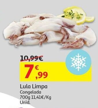 Auchan Lula Limpa Congelada 700g promoção